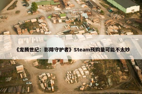 《龙腾世纪：影障守护者》Steam预购量可能不太妙