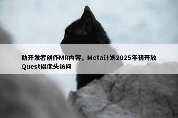 助开发者创作MR内容，Meta计划2025年初开放Quest摄像头访问