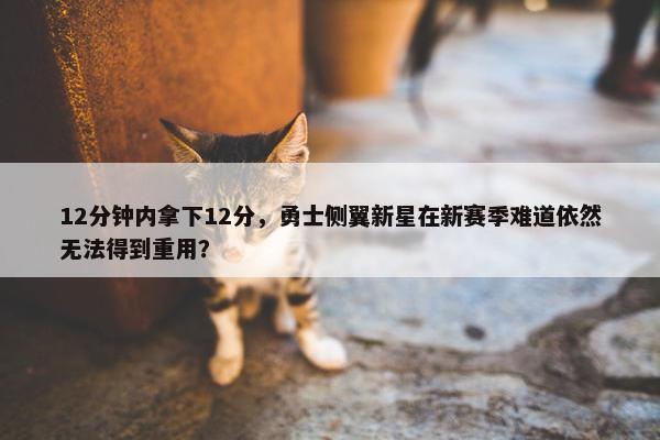 12分钟内拿下12分，勇士侧翼新星在新赛季难道依然无法得到重用？