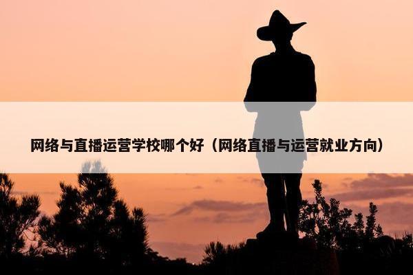 网络与直播运营学校哪个好（网络直播与运营就业方向）