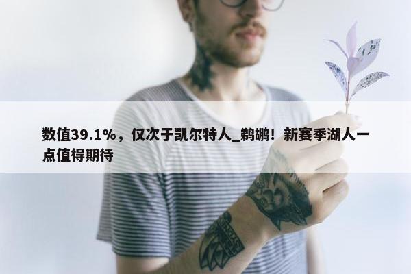 数值39.1%，仅次于凯尔特人_鹈鹕！新赛季湖人一点值得期待