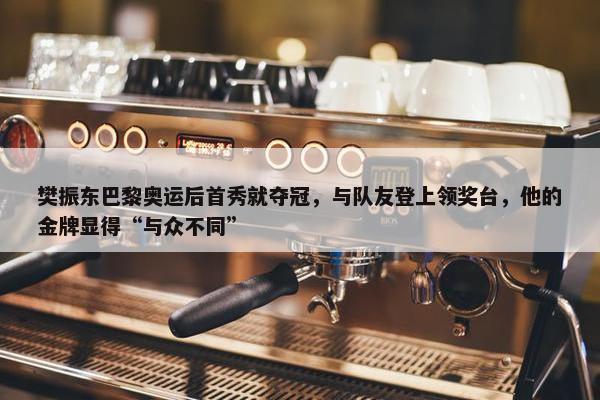 樊振东巴黎奥运后首秀就夺冠，与队友登上领奖台，他的金牌显得“与众不同”