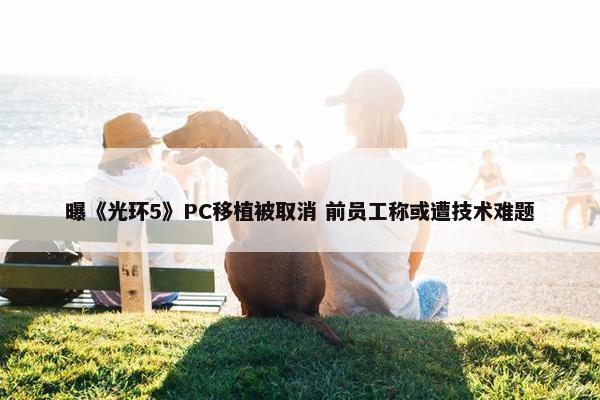 曝《光环5》PC移植被取消 前员工称或遭技术难题