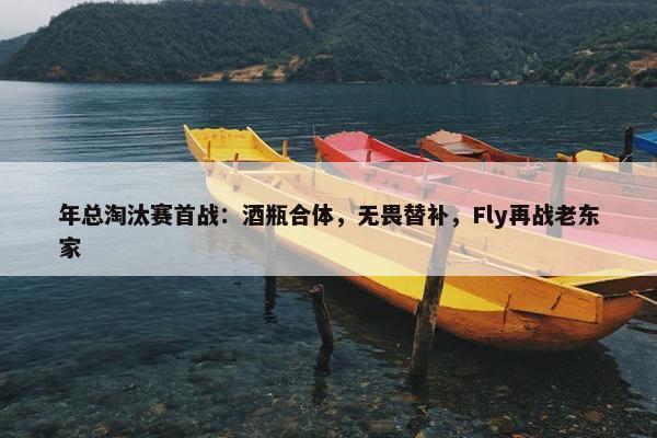 年总淘汰赛首战：酒瓶合体，无畏替补，Fly再战老东家