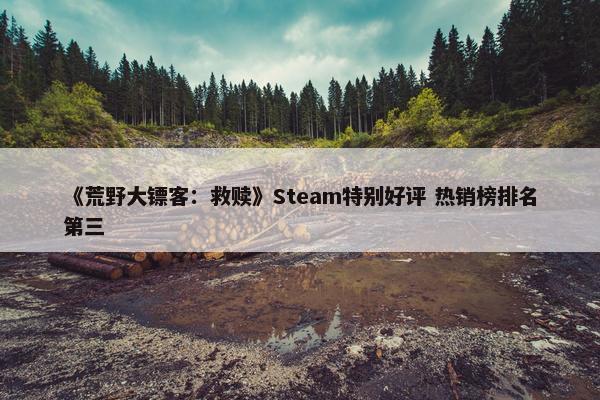 《荒野大镖客：救赎》Steam特别好评 热销榜排名第三