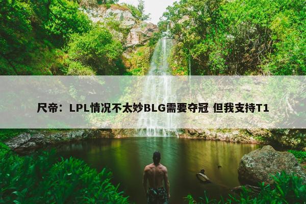 尺帝：LPL情况不太妙BLG需要夺冠 但我支持T1