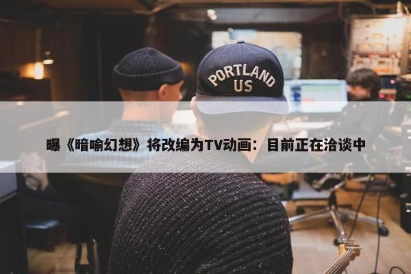 曝《暗喻幻想》将改编为TV动画：目前正在洽谈中