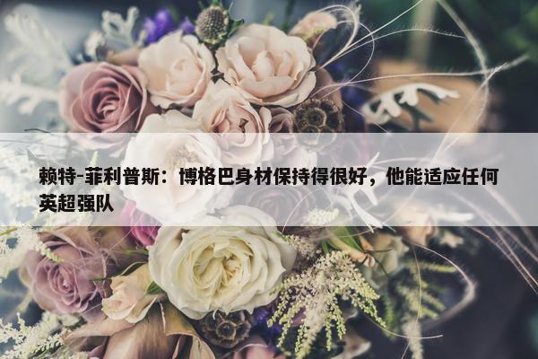 赖特-菲利普斯：博格巴身材保持得很好，他能适应任何英超强队