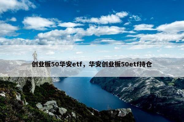 创业板50华安etf，华安创业板50etf持仓