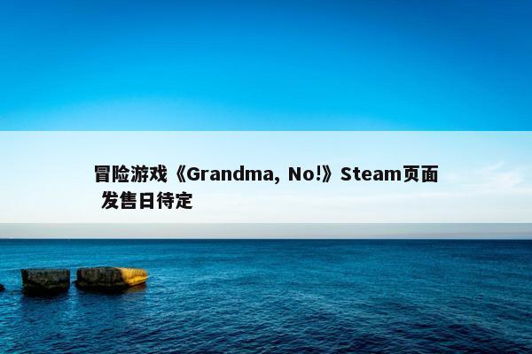 冒险游戏《Grandma, No!》Steam页面 发售日待定